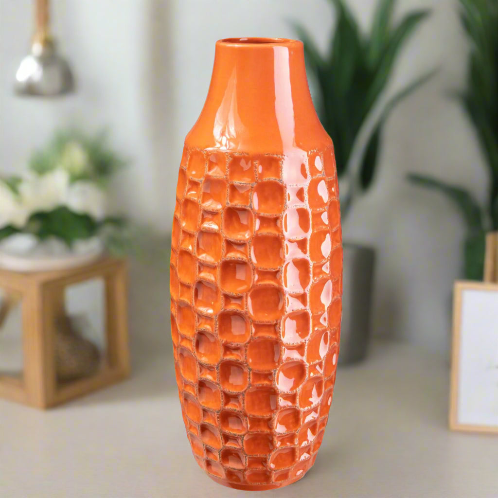 Ansel Abstract Pattern Ceramic Vase