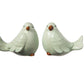 Ceramic Standing Cardinal Bird Figurine Gloss Finish