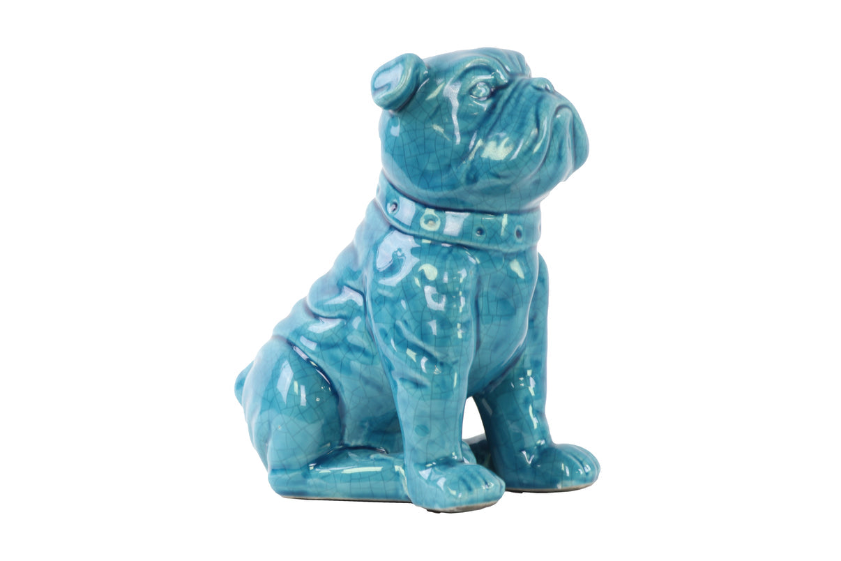 Hudson Glossy Bulldog Figurine
