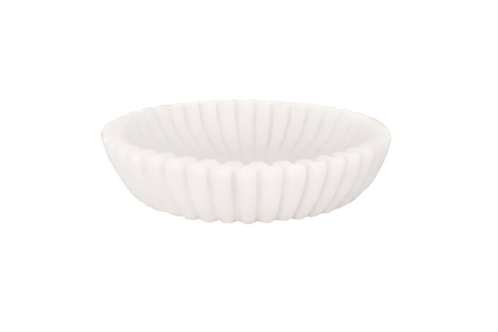 Polyresin Bowl White