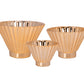 Orla Gold Embossed Round Bowl Set