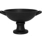 Savanna Ceramic Pedestal Bowl With Handles