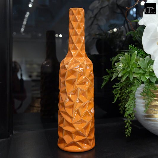 Carmen Wrinkled Ceramic Vase