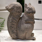 Ellric Sitting Squirrel Cement Figurine