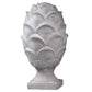 Cement Artichoke Statue on Square Base LG Washed Finish