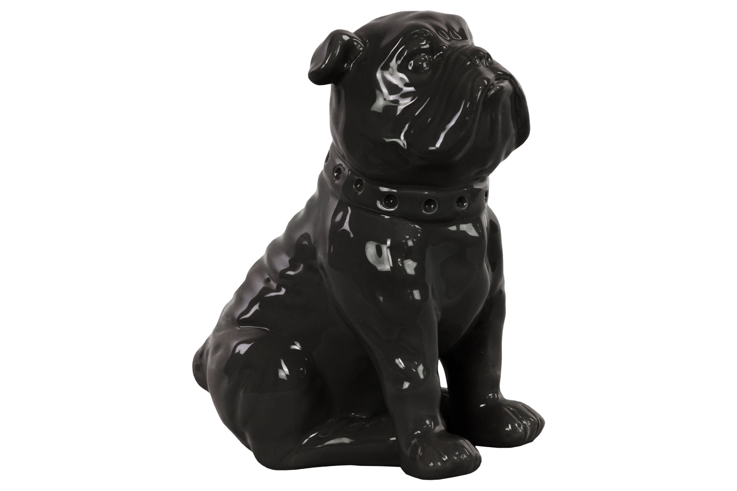 Hudson Glossy Bulldog Figurine