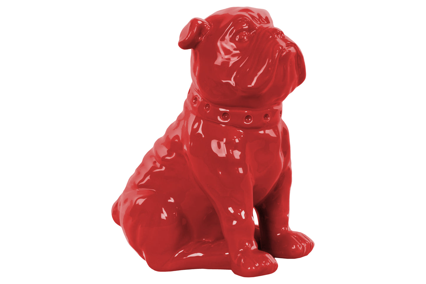 Hudson Glossy Bulldog Figurine