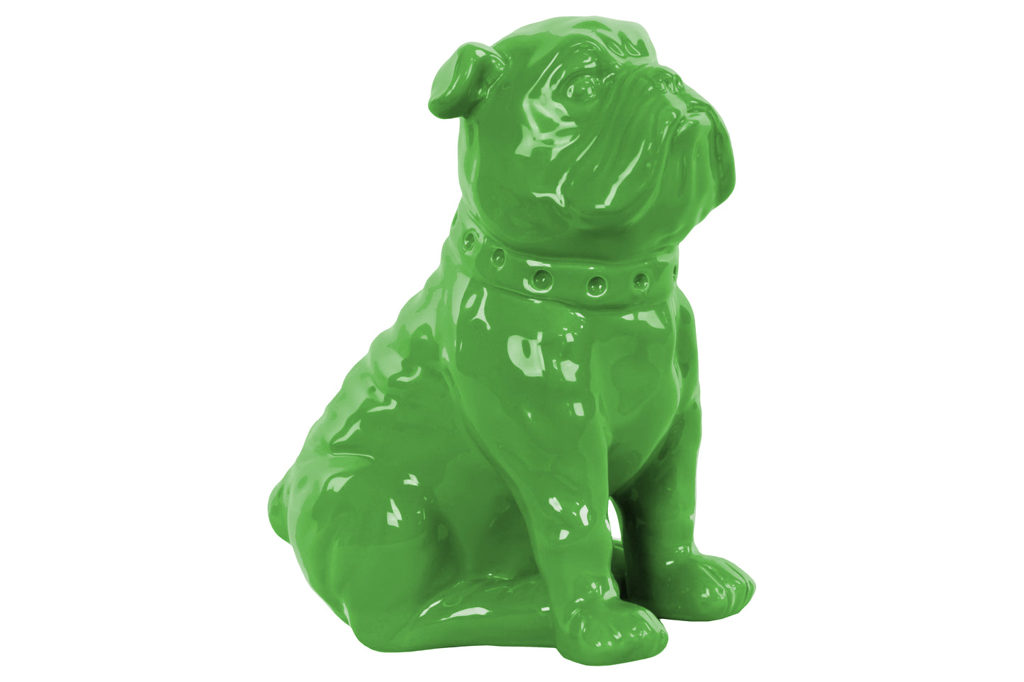 Hudson Glossy Bulldog Figurine