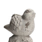 Crest Cement Bird Figurine