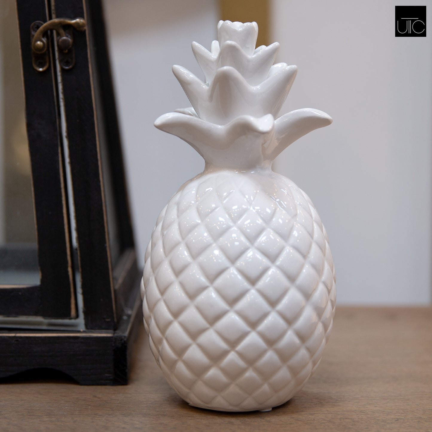 Ceramic Figurine Coated Finish 8"H