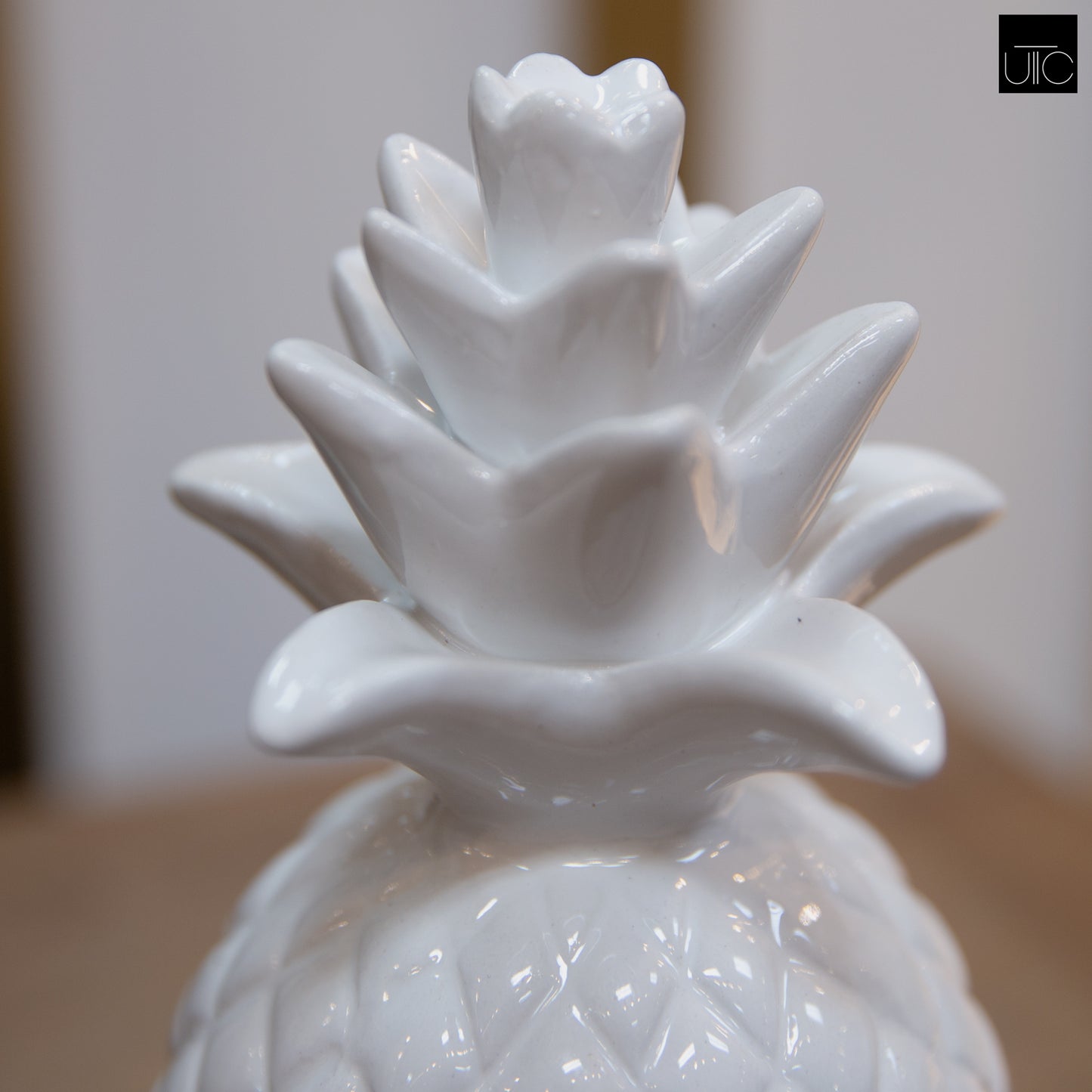 Ceramic Figurine Coated Finish 8"H