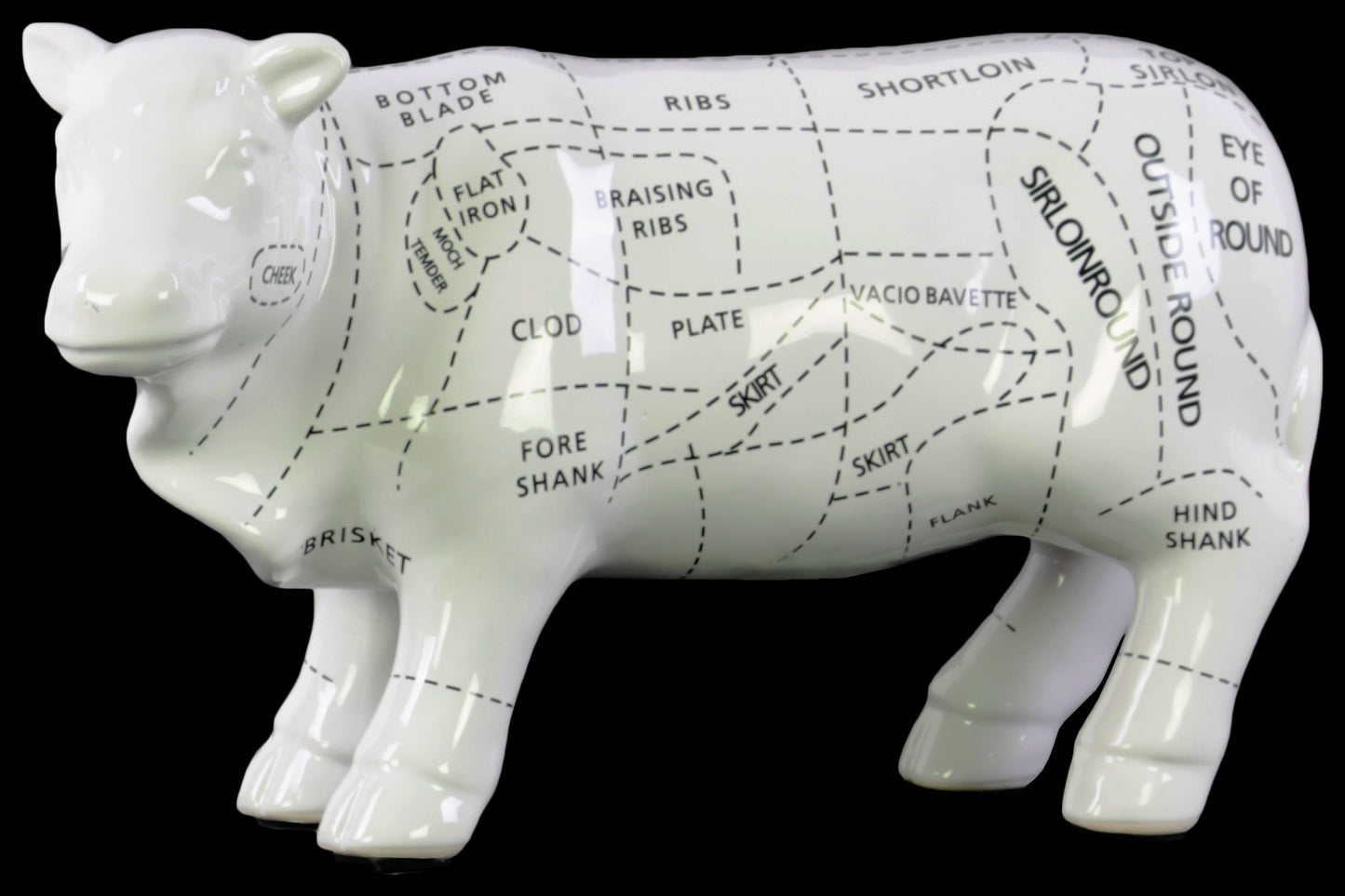 Ceramic Figurine Coated Finish