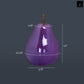 Ceramic Pear Figurine SM Pearlescent Finish