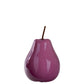 Ceramic Pear Figurine SM Pearlescent Finish