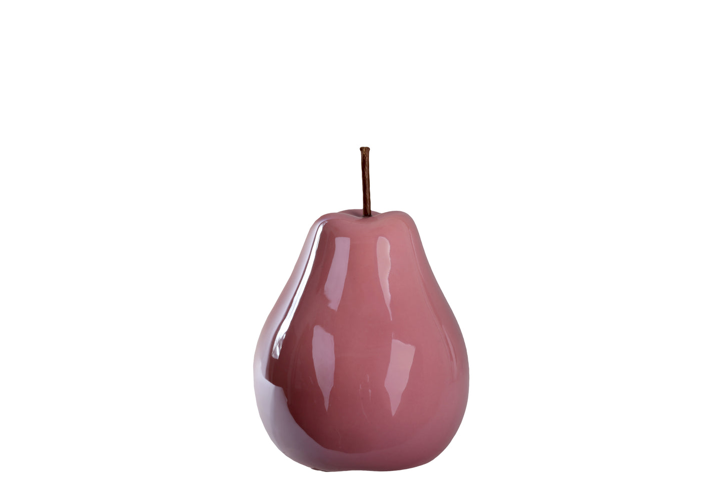 Ceramic Pear Figurine SM Pearlescent Finish