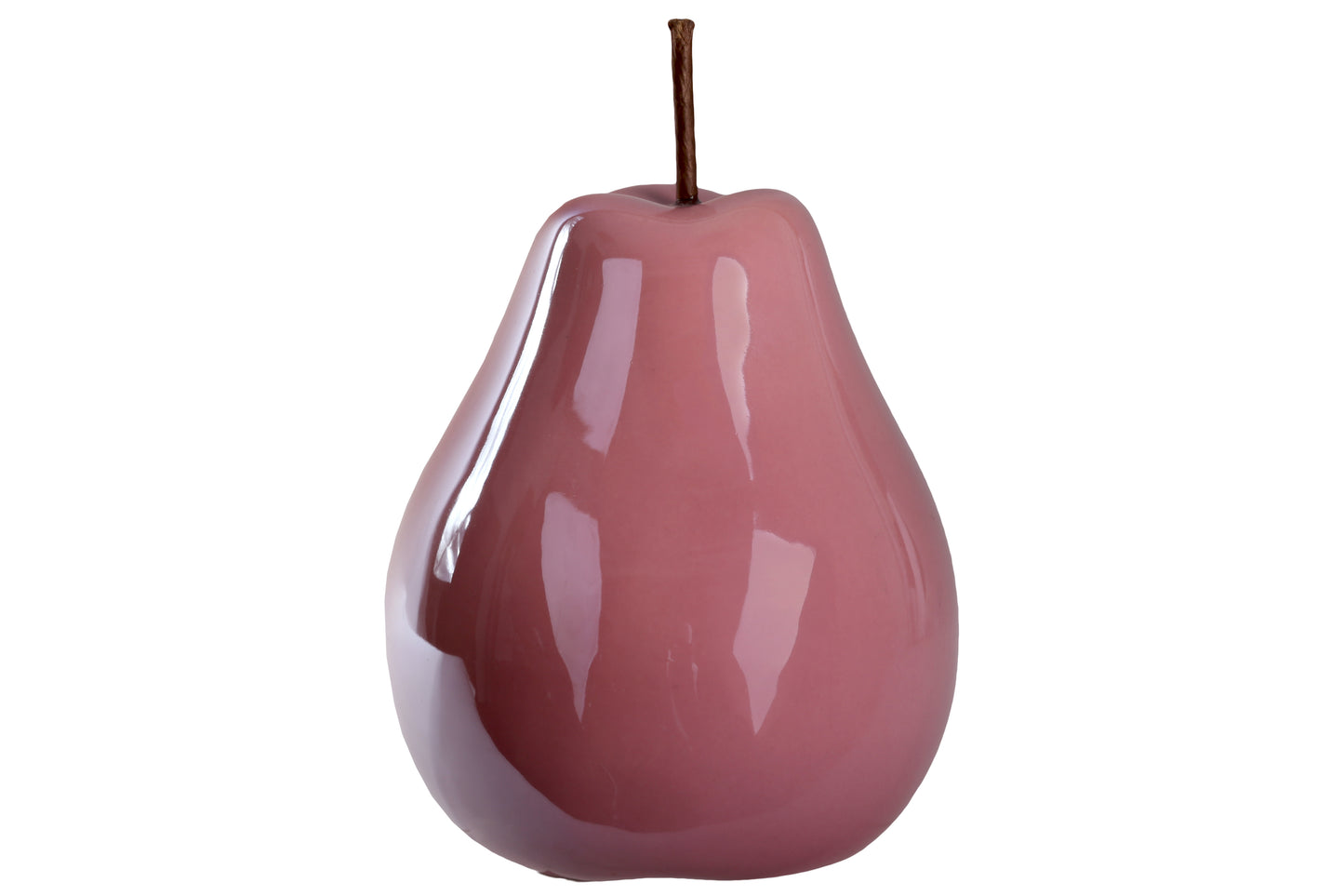 Ceramic Pear Figurine SM Pearlescent Finish