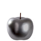 Ceramic Apple Figurine SM Chrome Finish