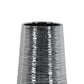 Lynde Combed Electroplated Metallic Vase