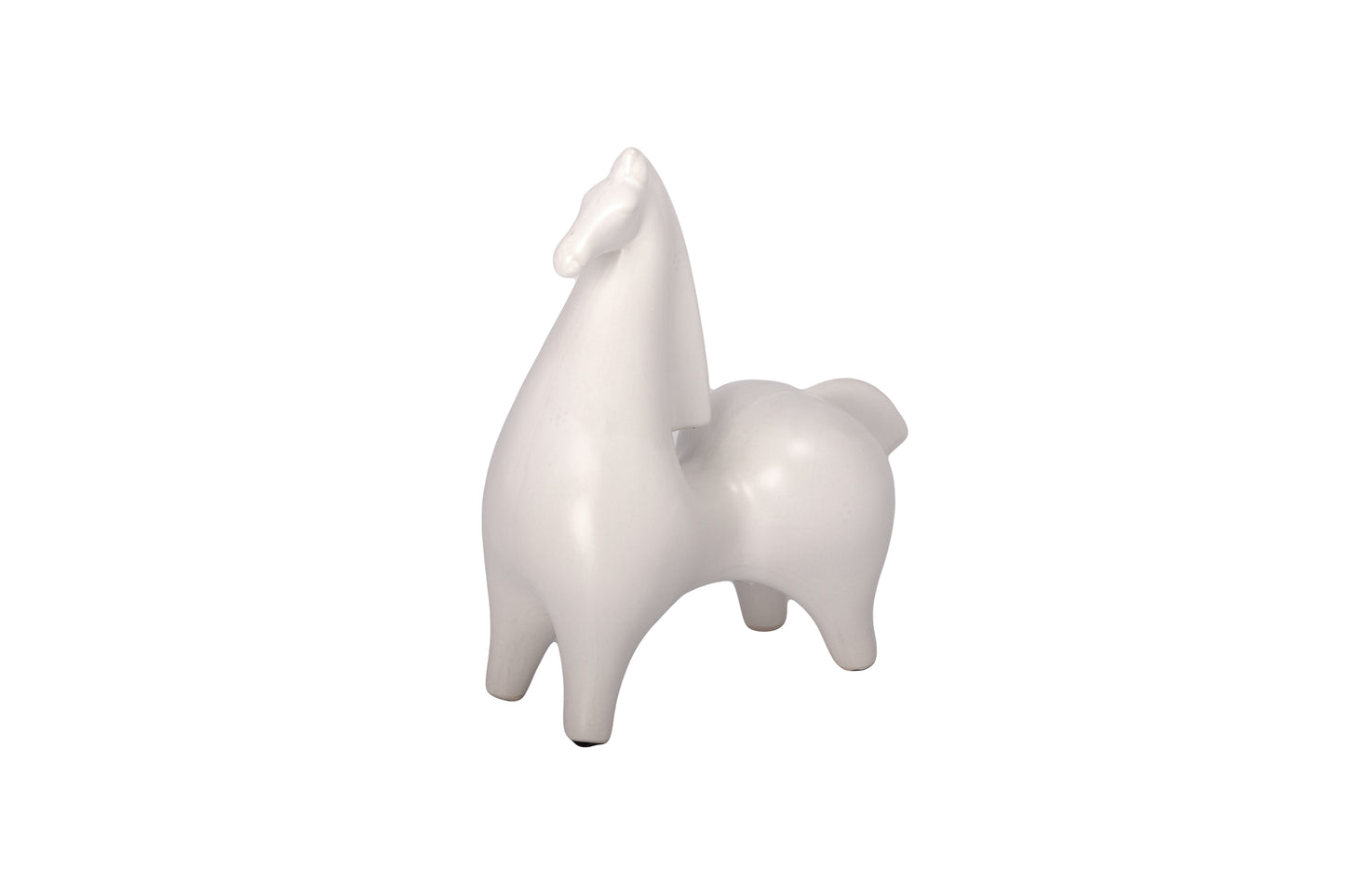 Ceramic Horse White