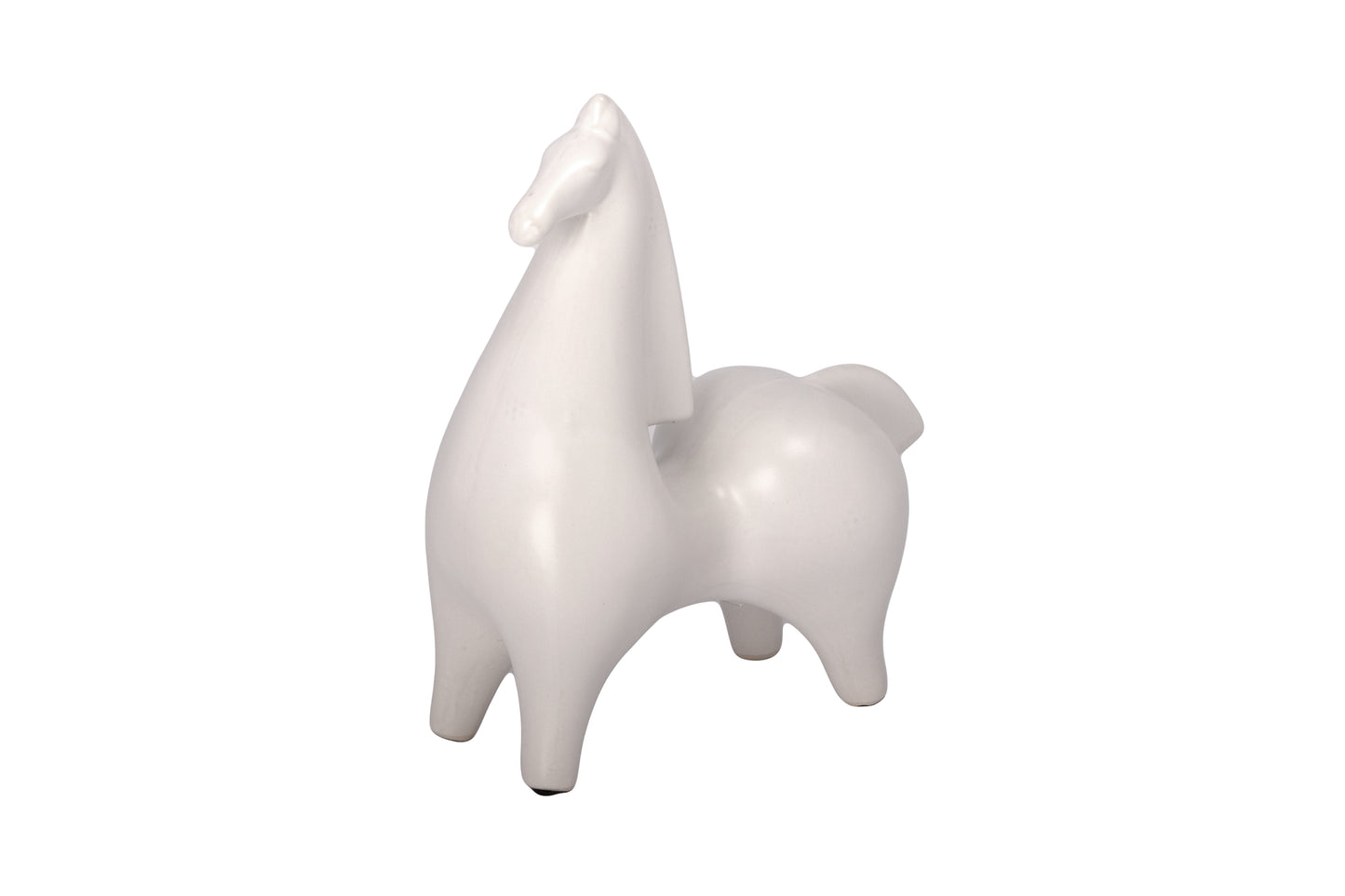 Ceramic Horse White