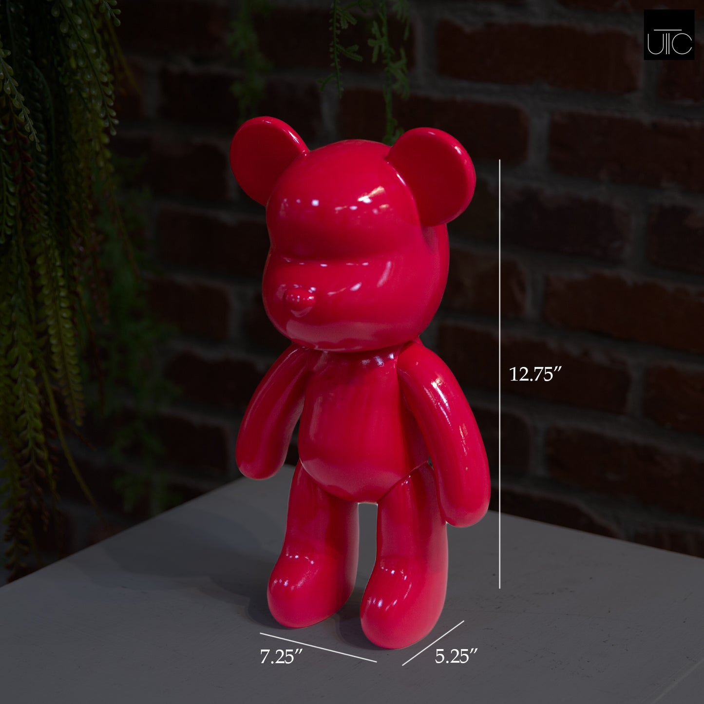 Arctis Glossy Resin Bear Figurine