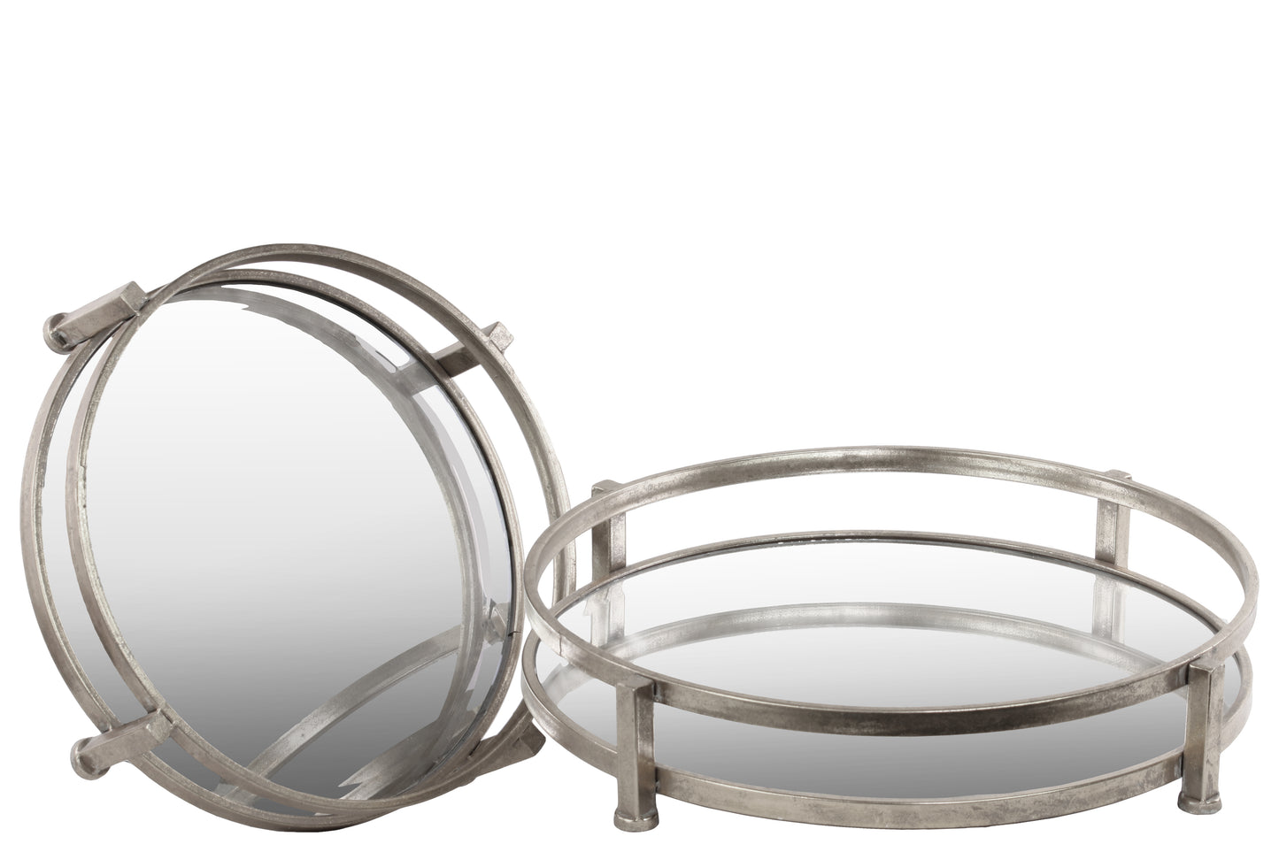 Metal Tray Tarnished Finish