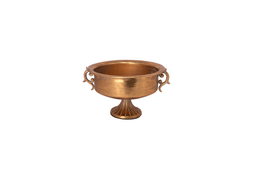 Metal Planter Gold-8.00"H -283