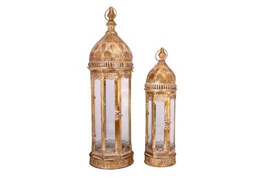 Iron Glass Metal Lantern