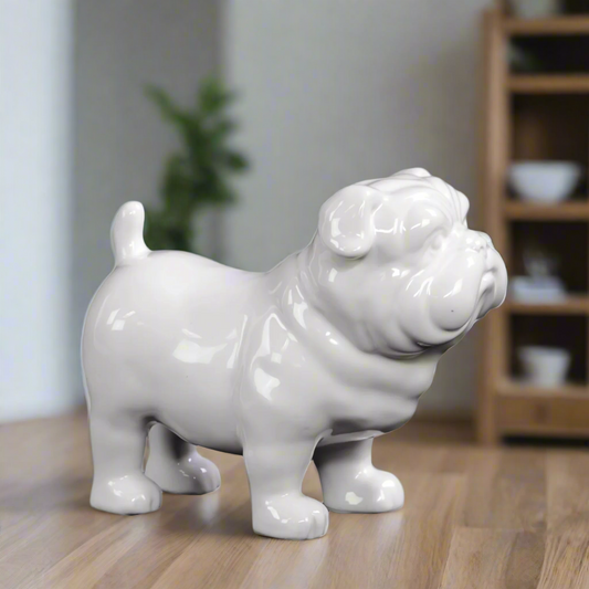 Thatch Gloss Bulldog Figurine