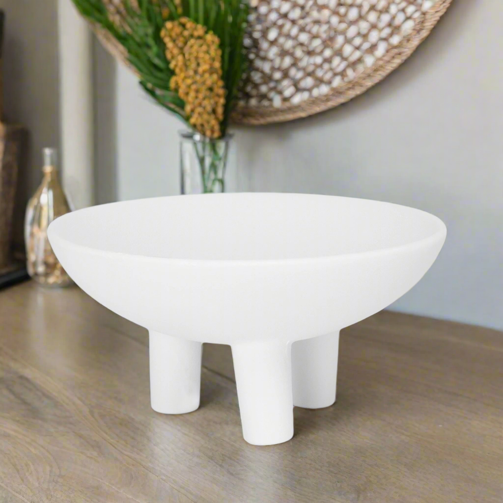 Aria Ceramic Footed Bowl